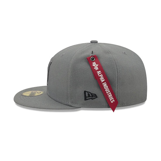 Las Vegas Raiders Grey 59FIFTY Men's Fitted Hat