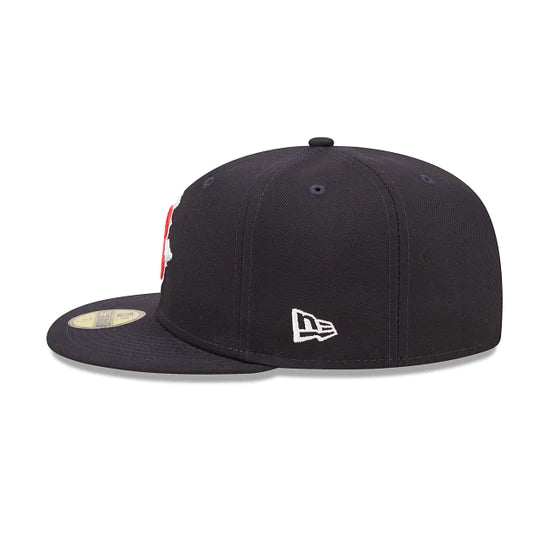 Boston Red Sox '04 World Series Comic Cloud Navy 59FIFTY Men's Fitted Hat