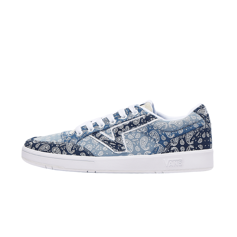 Vans Lowland CC 'Bandana' Multi-Color True White Unisex Sneakers