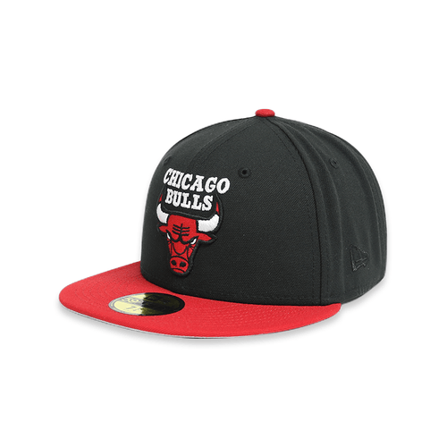 Chicago Bulls "6 X Champs" Black 59FIFTY Men's Fitted Hat