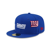 [60188517] New York Giants "Just Don" Blue NFL 59FIFTY Men's Fitted Hat