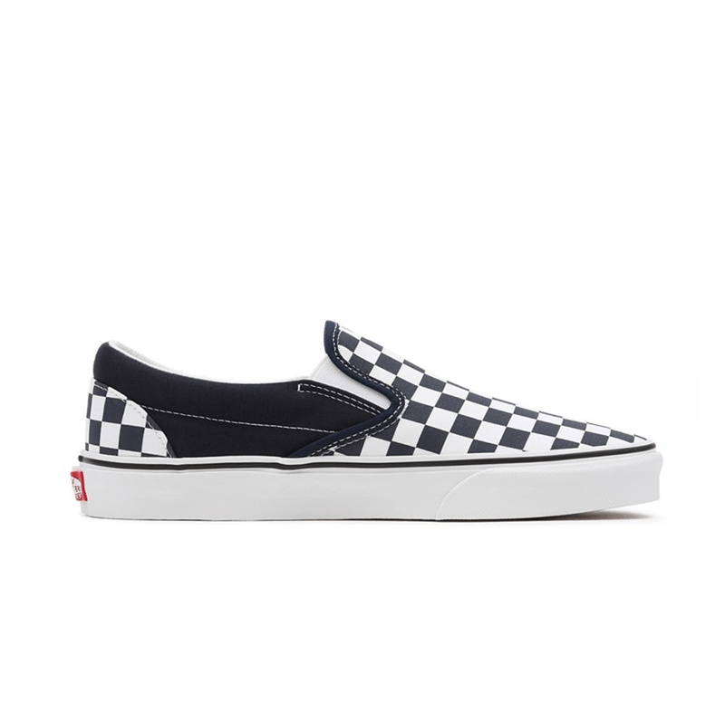 Vans Classic Slip-On Unisex Sneaker Checkerboard Parisian Night/True White