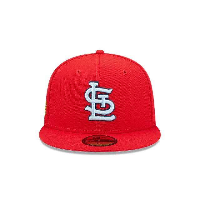 St. Louis Cardinals '11 World Series Cloud Under Red 59FIFTY Mens Fitted Hat