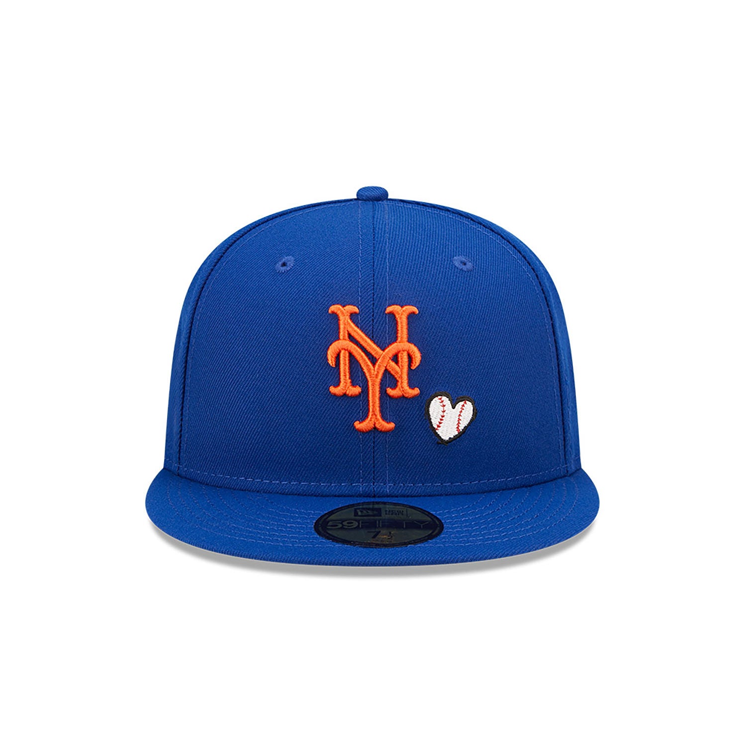 New York Mets '86 World Series "Team Heart" Blue 59FIFTY Mens Fitted Hat