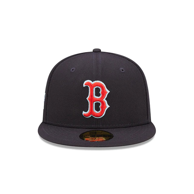 Boston Red Sox 07 World Series Cloud Under Navy 59FIFTY Mens Fitted Hat