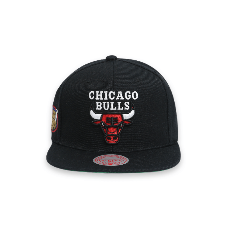 Chicago Bulls NBA Final Black Men's Snapback