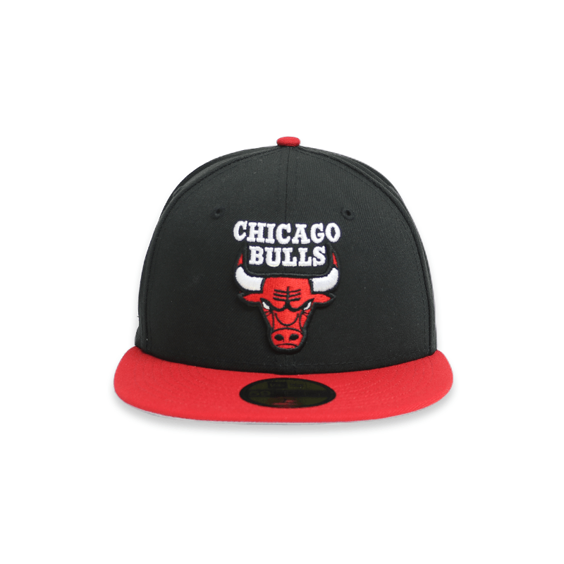 Chicago Bulls "6 X Champs" Black 59FIFTY Men's Fitted Hat