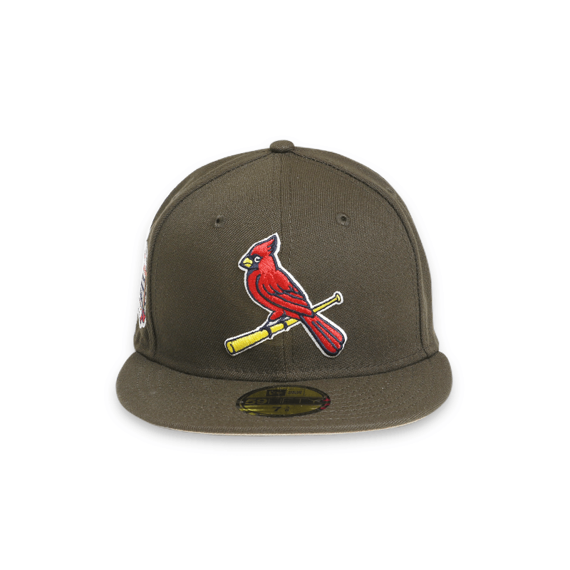 [70693442] St. Louis Cardinals  "Busch Stadium" Brown 59FIFTY Men's Fitted Hat