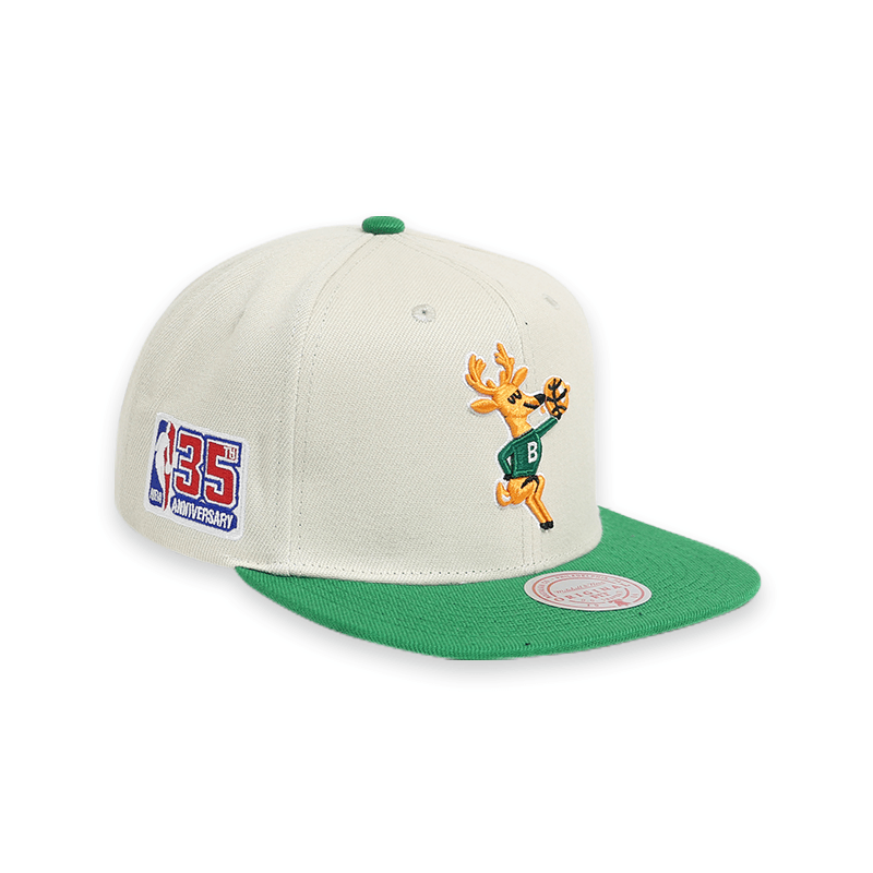 [6HSSSH21231-MBUOFWH] MILWAUKEE BUCKS 35th Side Snapback HWC
