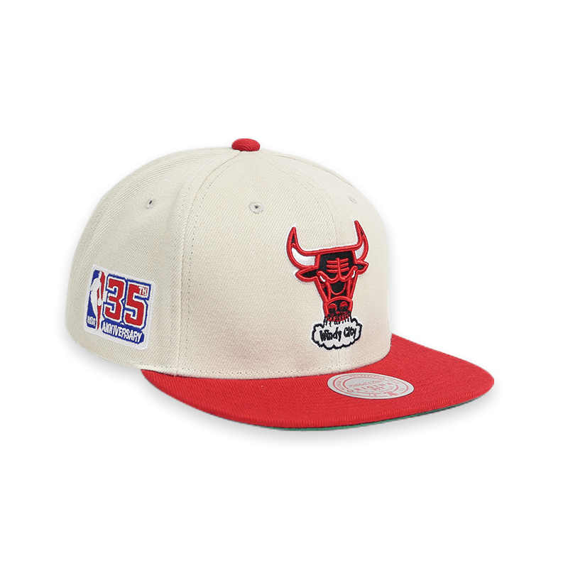 [6HSSSH21231-CBUOFWH] CHICAGO BULLS 35th Side Snapback HWC