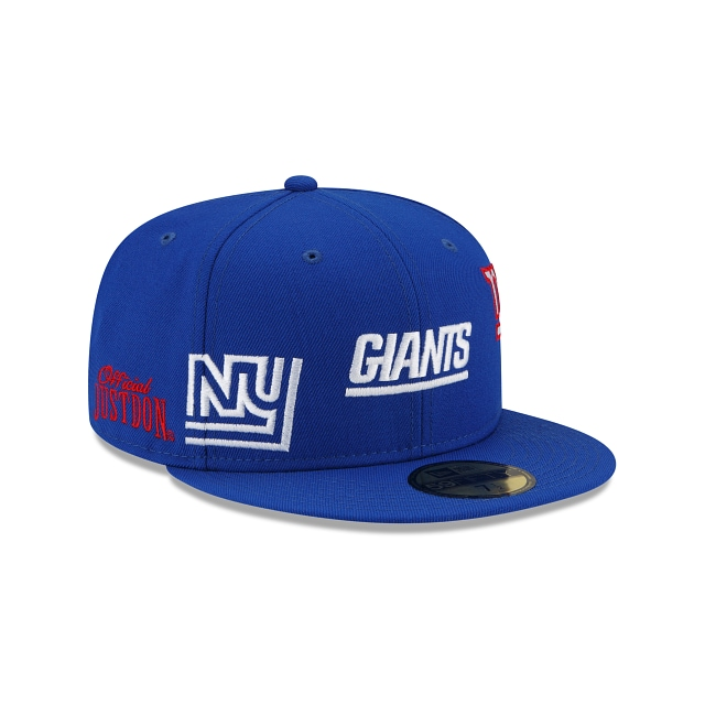 [60188517] New York Giants "Just Don" Blue NFL 59FIFTY Men's Fitted Hat