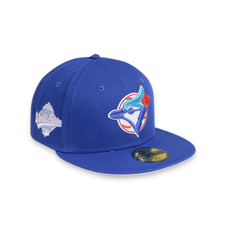 Toronto Blue Jays 92 World Series "POP SWEAT" Blue 59FIFTY Men's Fitted Hat