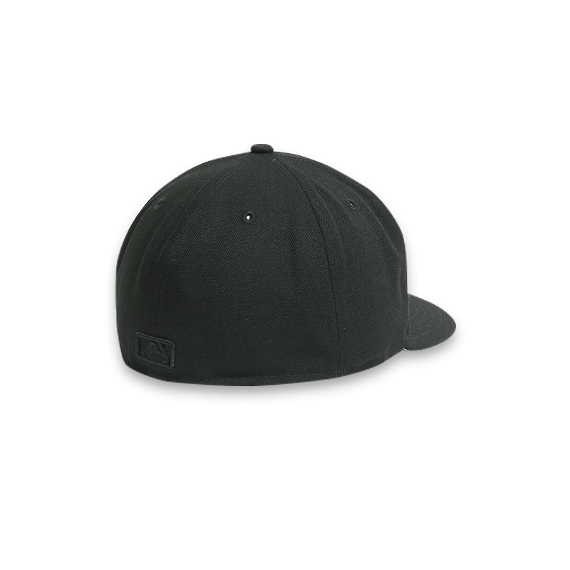 Los Angeles Dodgers Blackout Basic New Era 59FIFTY Fitted Hats