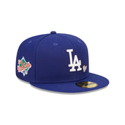 [60243669] Los Angeles Dodgers 88 WS "Team Heart" Blue 59FIFTY Men's Fitted Hat