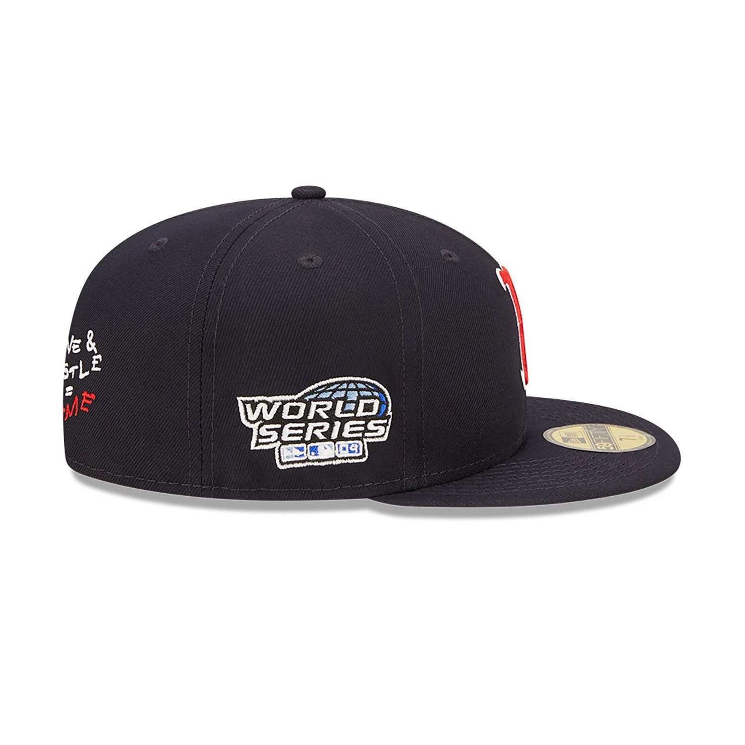 Boston Red Sox '09 World Series "Team Heart" Navy 59FIFTY Men's Fitted Hat
