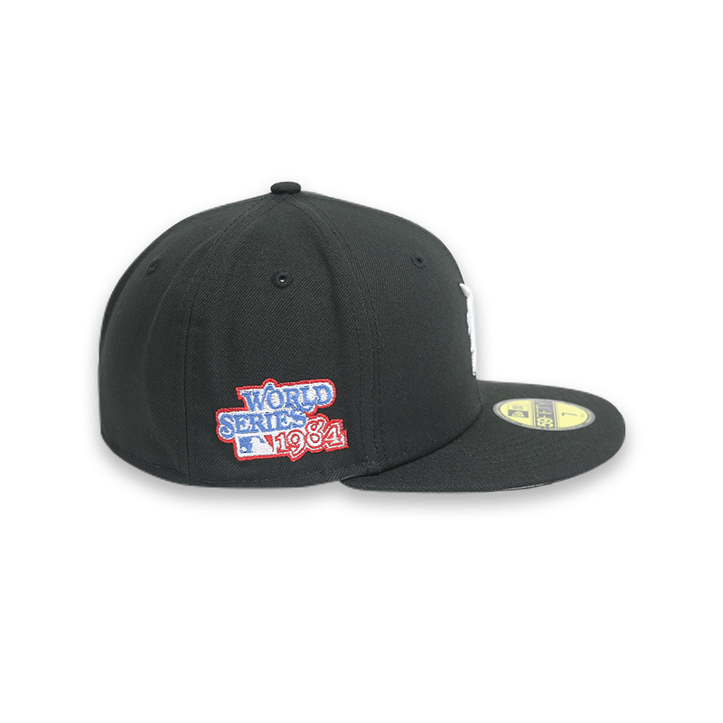 [70655684] Detroit Tigers 84 WS Black 59FIFTY Men's Fitted Hat
