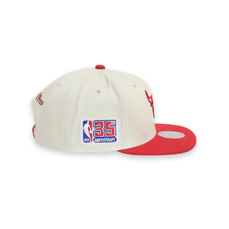 [6HSSSH21231-CBUOFWH] CHICAGO BULLS 35th Side Snapback HWC