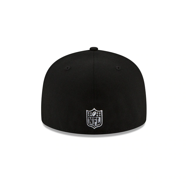 [60188515] Las Vegas Raiders "Just Don" Black NFL 59FIFTY Men's Fitted Hat